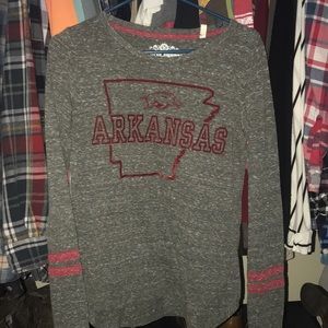 Arkansas long sleeve top